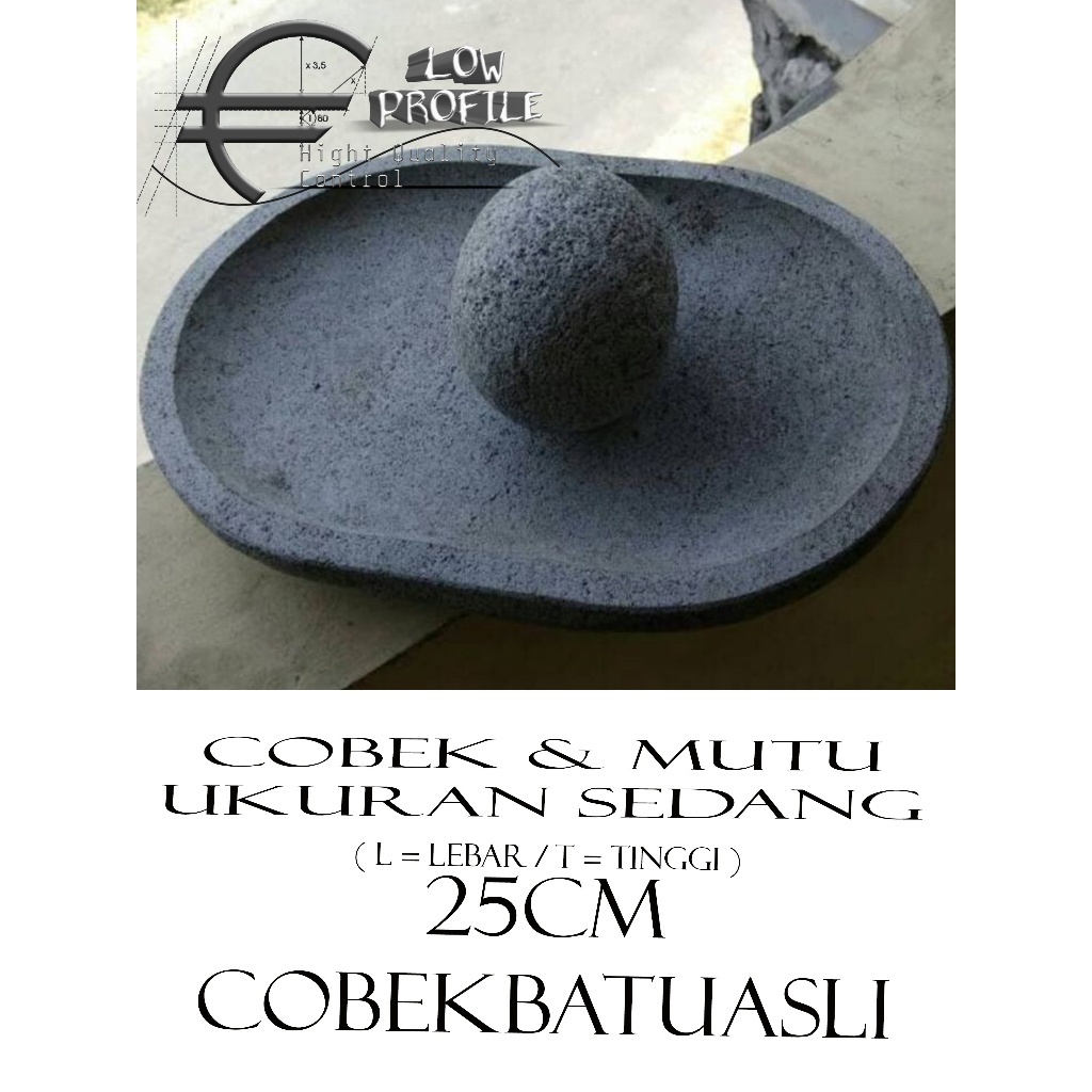 COBEK BATU SUNGAI ASLI LUMPANG BATU ASLI JUMBO