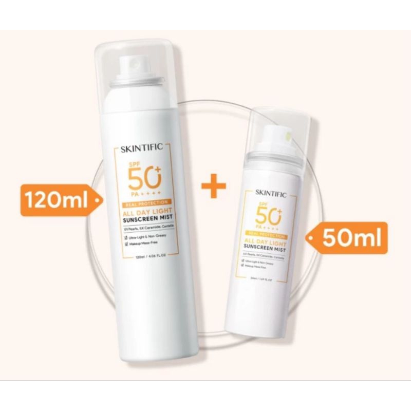 Skintific - Sunscreen All Day Light Sunblock SPF 50+ PA ++++