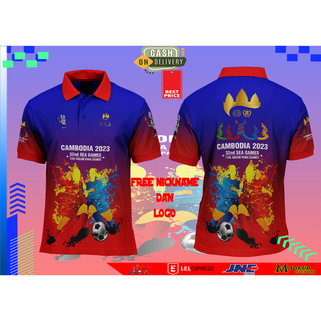 baju kaos sea games kambodja 2023 terbaru semua orang suka main games baju sea games kambodja 2023