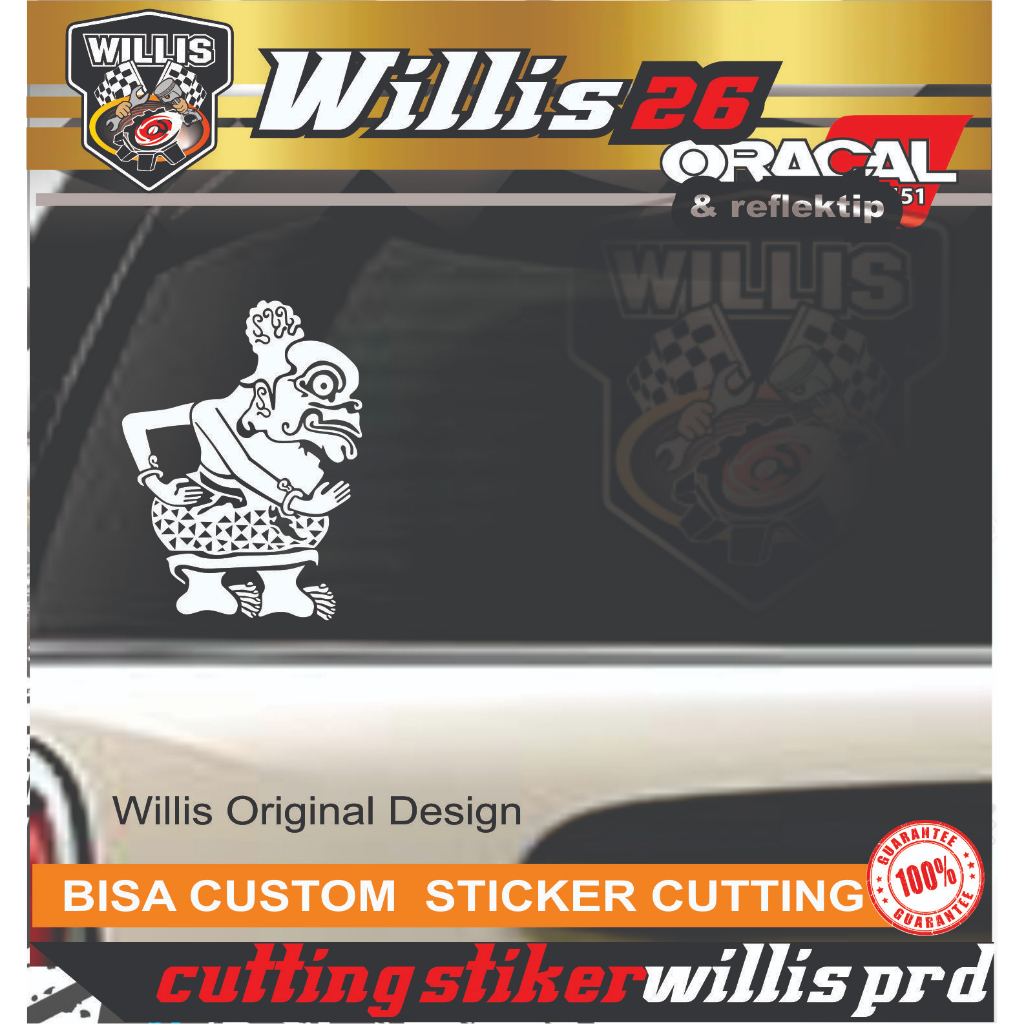 STIKER CUTTING STICKER WAYANG BAGONG