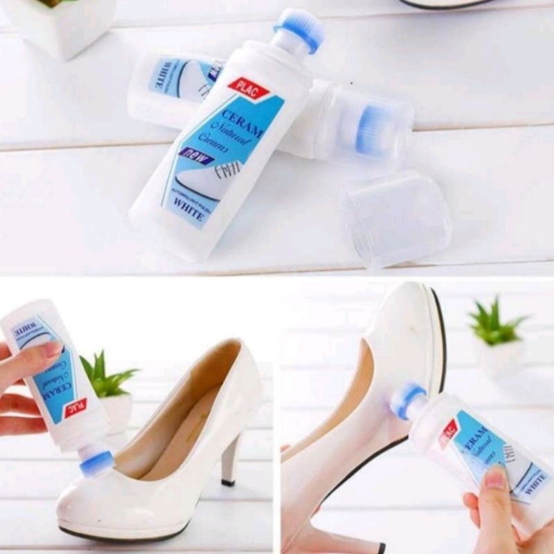 Pemutih - Pembersih Sepatu Sneakers Sandal Botol Sikat Shoes Cleaner