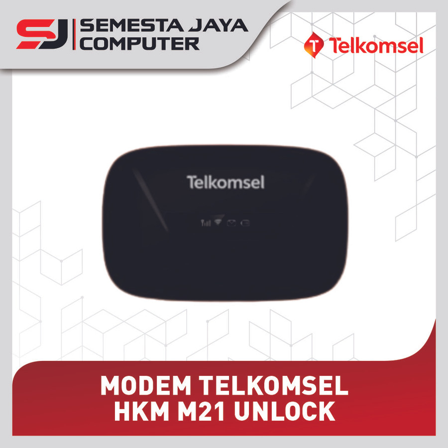 MIFI Modem HKM M21 Telkomsel Router Modem 4G (UNLOCK) FREE 14Gb