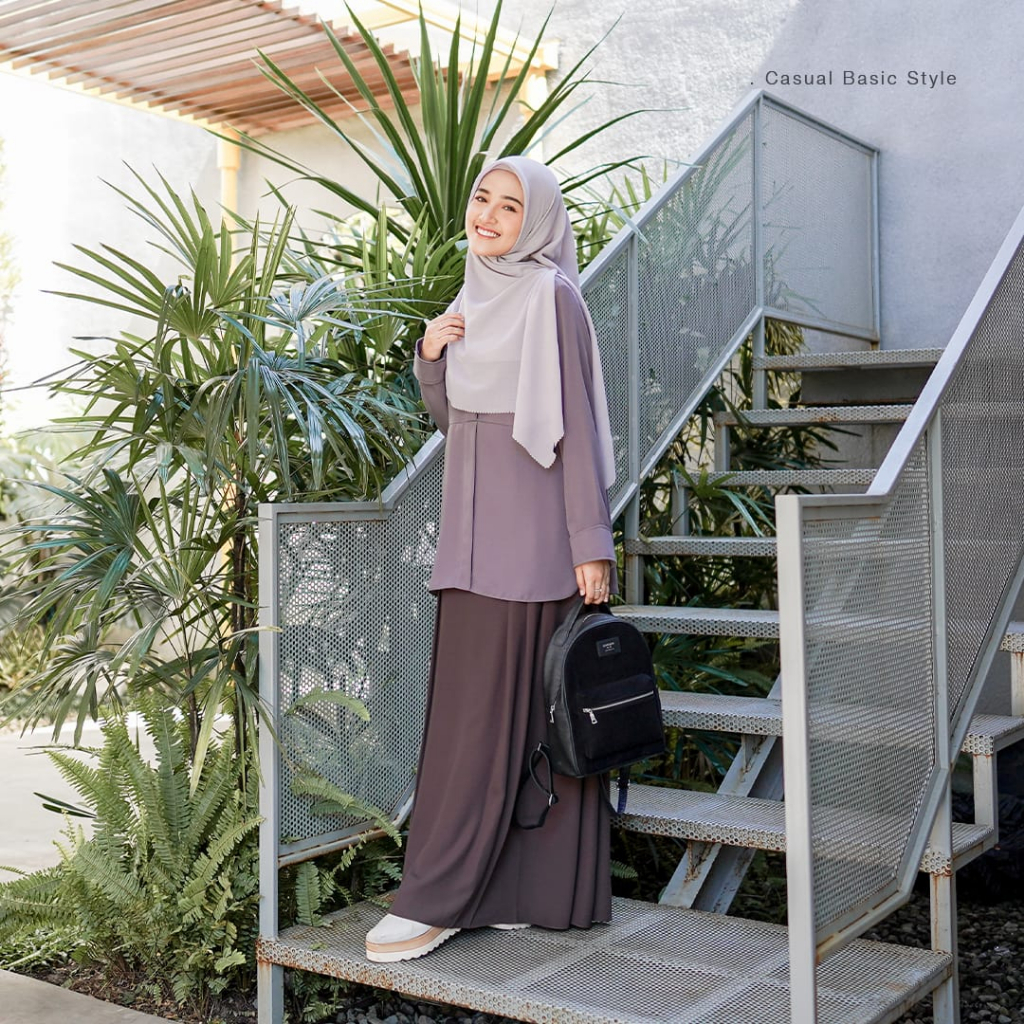 [READY SIAP KIRIM] Gamis LUBNA DRESS Ori By JAMISE SYAR'I Gamis Dewasa Murah