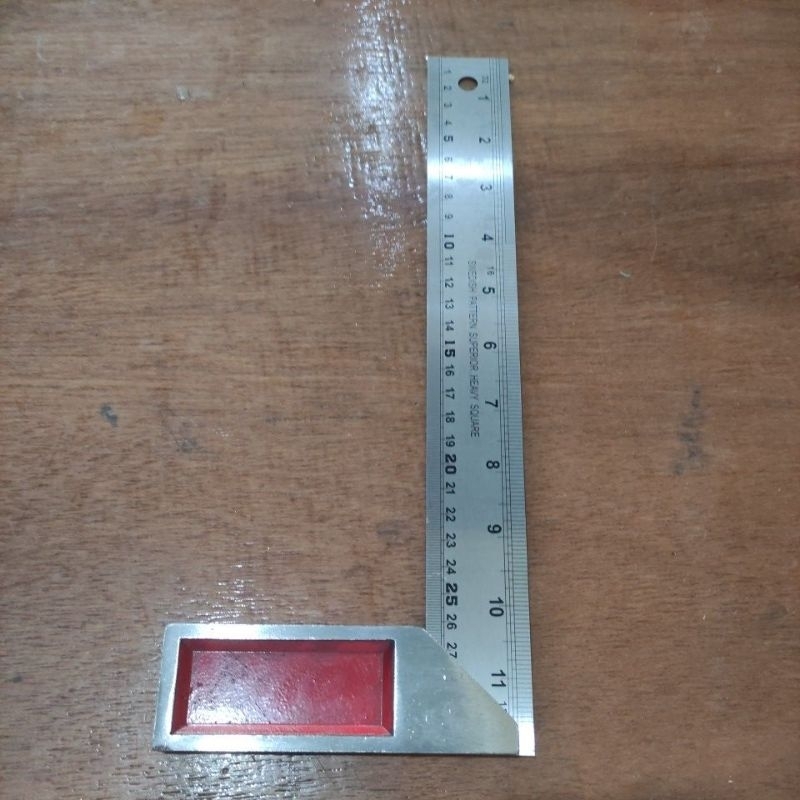 siku tukang 12" ( 30cm )/ penggaris tukang 12inci