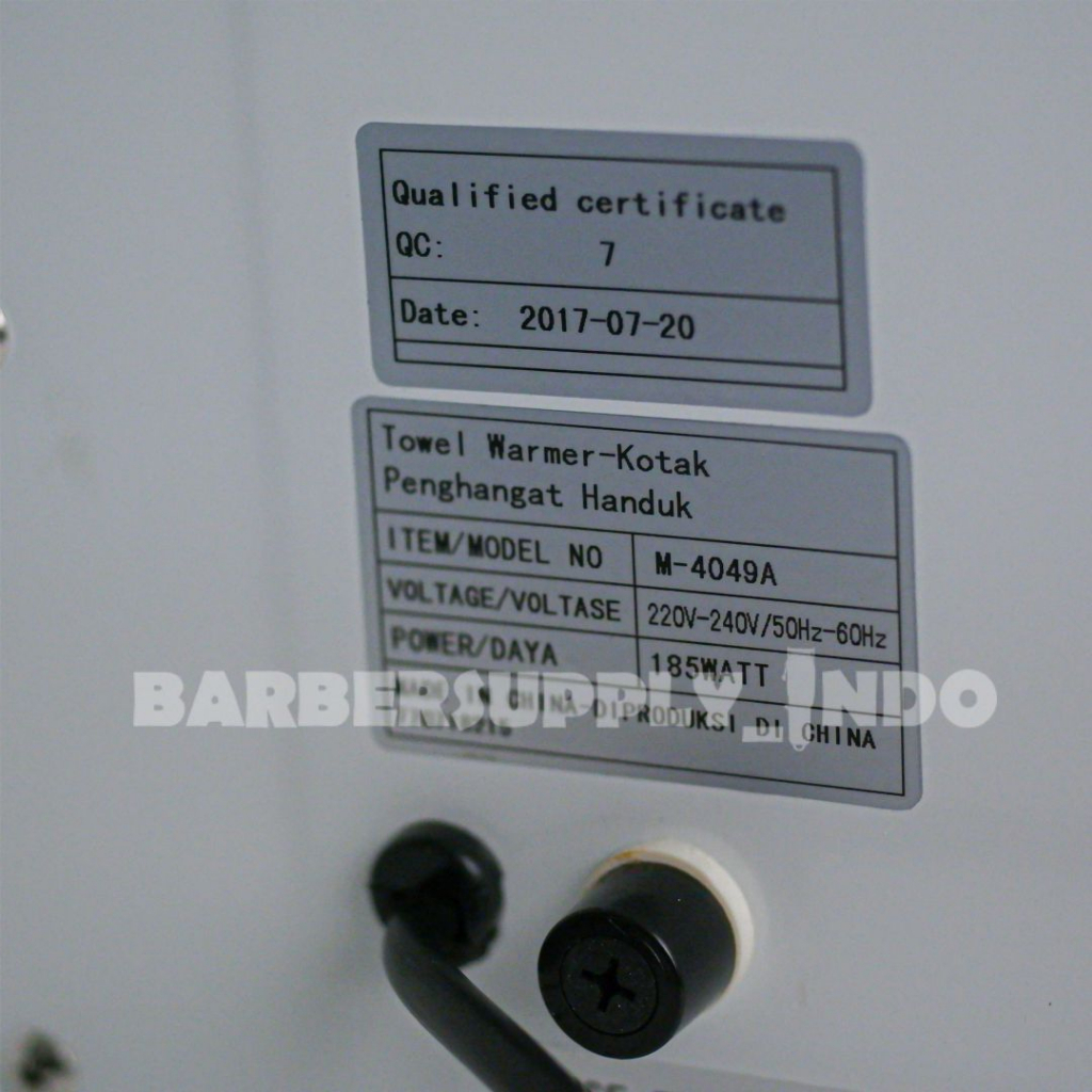 TOWEL WARMER PENGHANGAT HANDUK MESIN HOT TOWEL 2 RAK SINAR UV BARBER