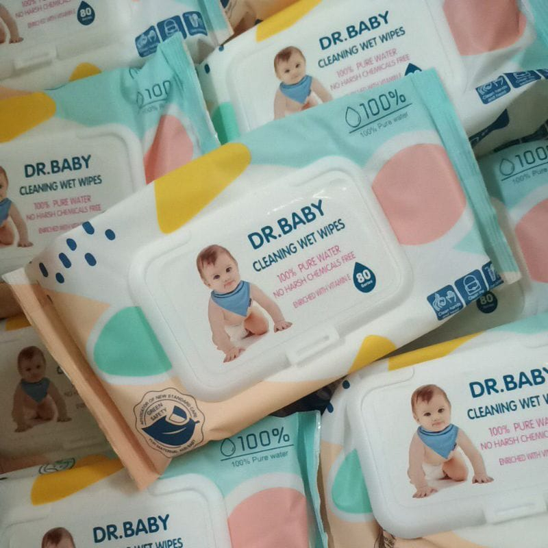 Tisu Basah Bayi 80 Lembar BPA FREE Wet Tissue Baby Wipes non perfumed