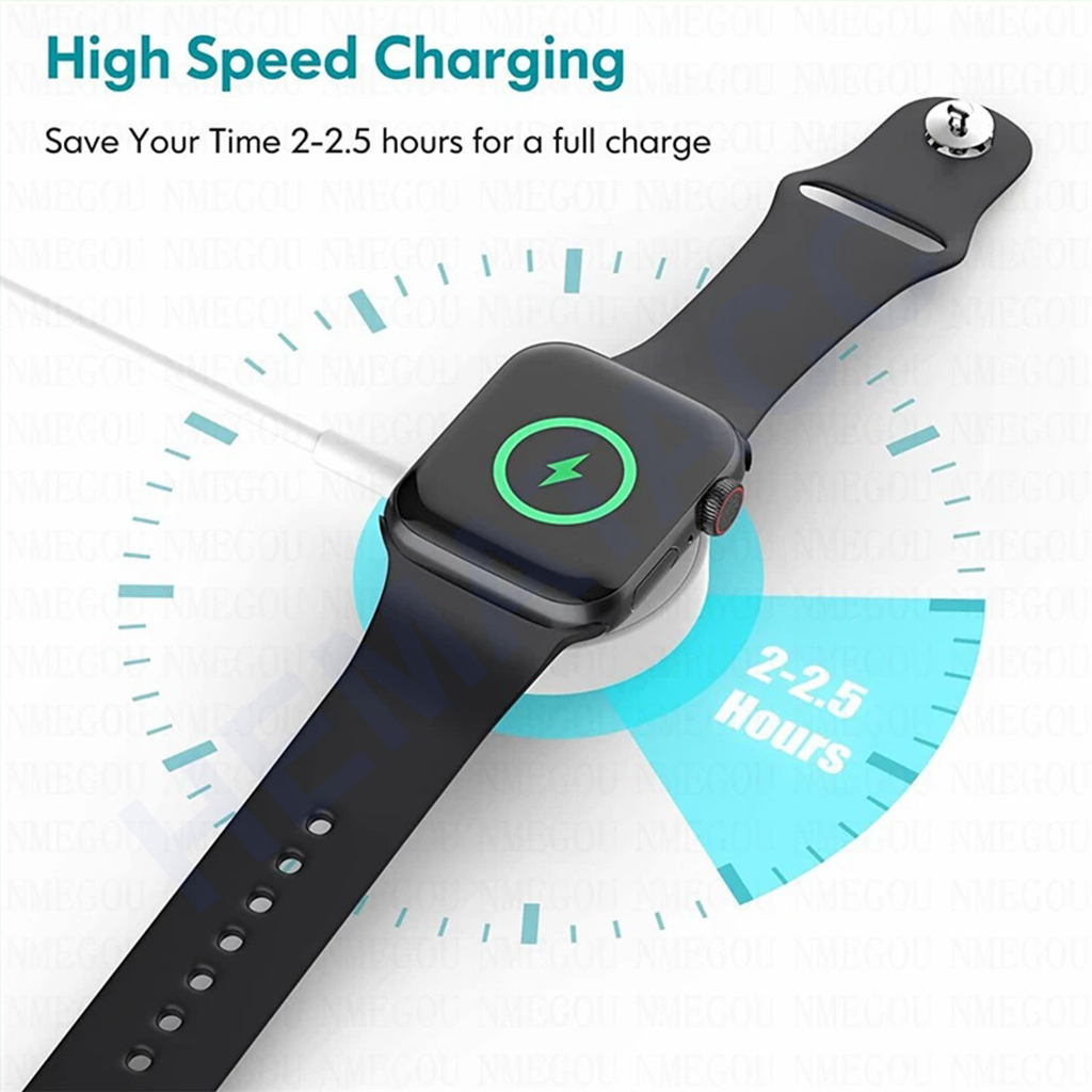 Wireless Charger Smartwatch Series Ultra 8 7 SE 6 5 4 3 2 1 Watch GT2 GT3 DT7 Z18 Z30 W27 HW22 Hematacc