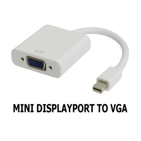 CONVERTER MINI DP TO VGA / MINI DISPLAY PORT TO VGA