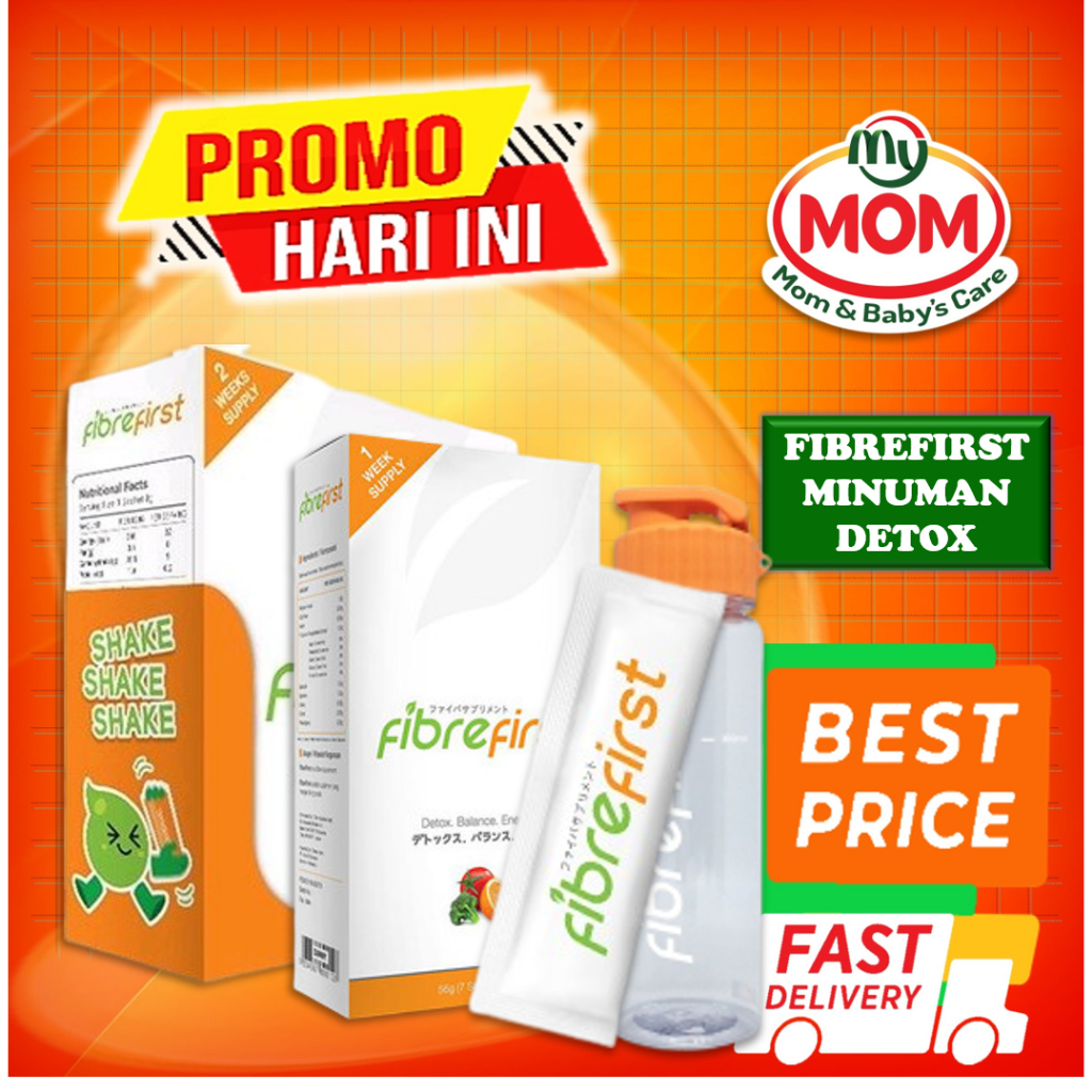 [BPOM] FibreFirst isi 15 Sachet / Minuman Diet / Diet &amp; Detox / Fibre first daily 1 sachet / MY MOM