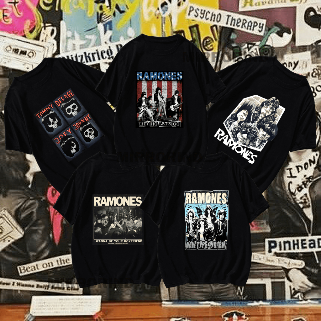 KAOS BAND RAMONES SERIES / KAOS MUSIK BAND ROCK / KAOS ROCK BAND RAMONES SERIES / KAOS DISTRO BAND