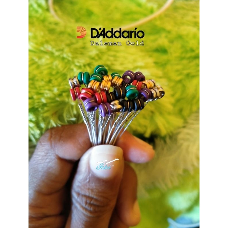 Senar gitar Elektrik D'addario 09-42 daleman Gold Unpacking