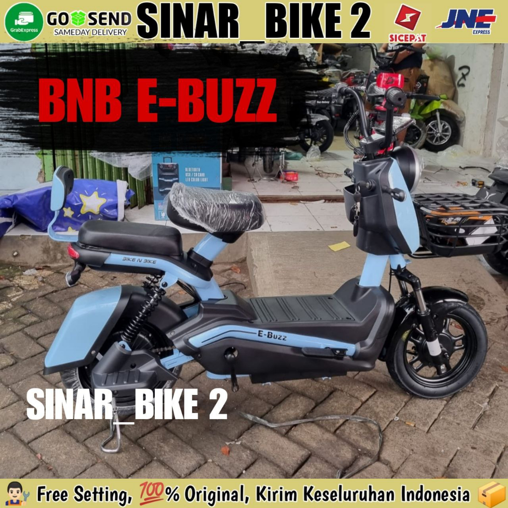 Sepeda Listrik BNB  Bike E-Buzz 500 Watt Battery 48V12Ah