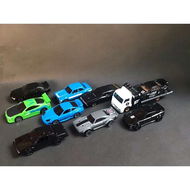 hot Wheels Fast & Furious Themed 10 Pack loose