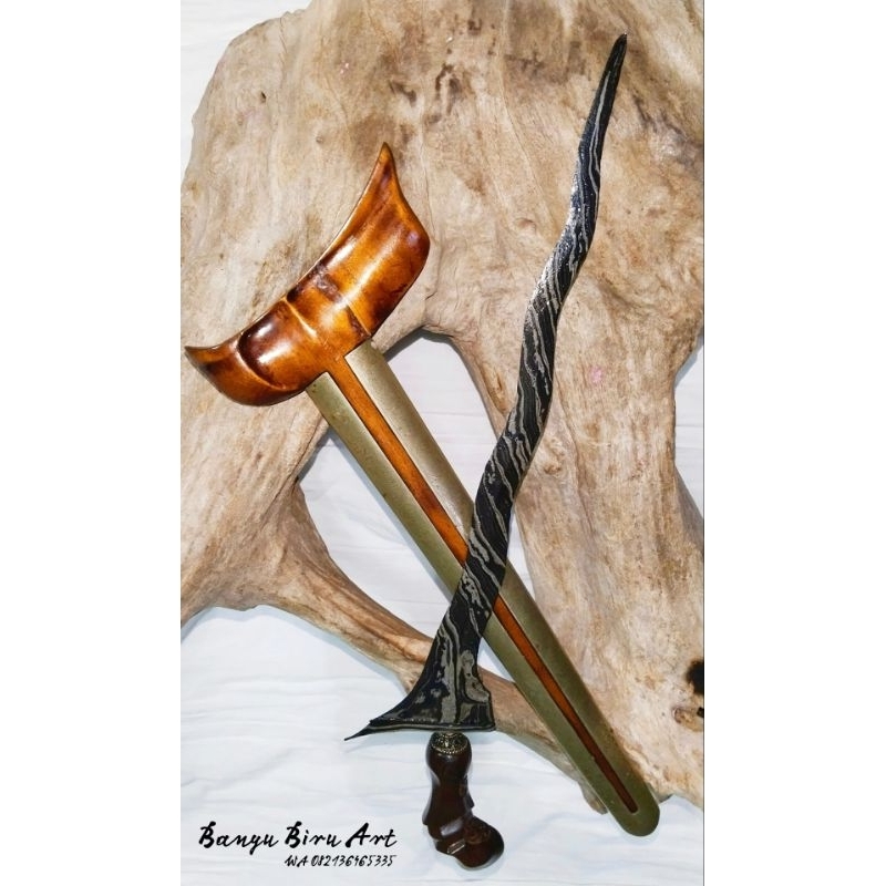 Keris Jaran Guyang - Pamor Buntel Mayit