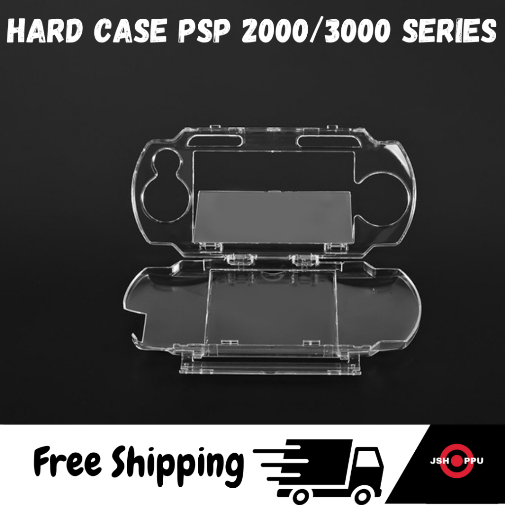 Case PSP 2000 3000 Mika Transparan Crystal Hard Case PSP 2000/3000 Slim