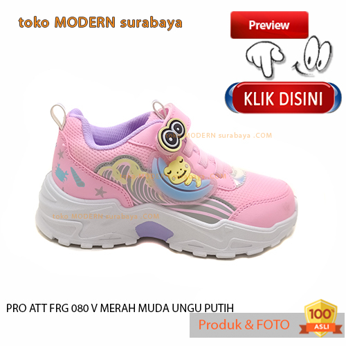 Sepatu anak sepatu sekolah sneakers kets velco PRO ATT FRG 080 V