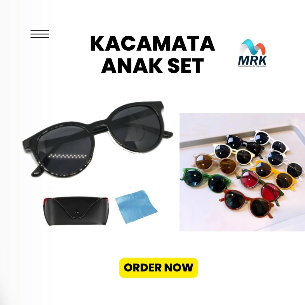 Kacamata Anak Perempuan Lucu Korea Terbaru