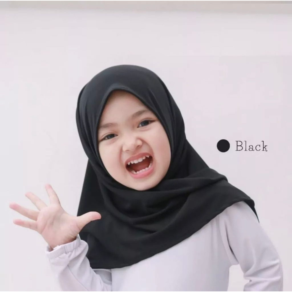 GarasiMedan Segitiga Anak Instant bahan Jersey Premium/jilbab anak/jilbab instant anak