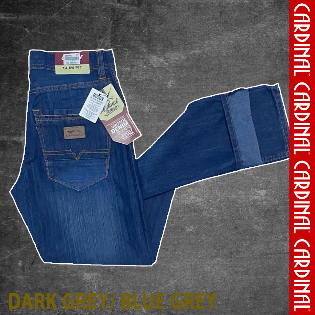 CUCI GUDANG / Celana Jeans Cardinal Original Premium Best Quality / Celana Jeans Cardinal Pria / Celana Jeans Fashion Merk Cardinal FAMILY JEANS 02