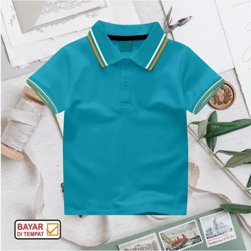 Baju Polo Anak Kaos Kerah Anak Polos Usia 2 sampai 10 Tahun Kaos Distro Anak Kaos Wangki Anak Baju Anak Laki laki Kaos Kerah Anak Premium