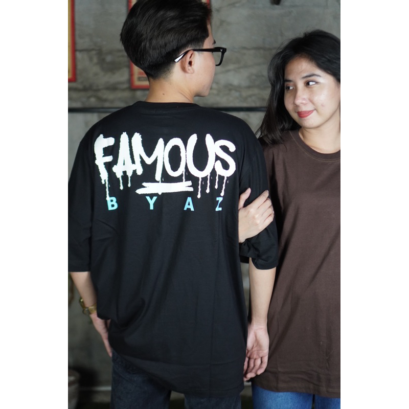 [OVERSIZE] T shirt BYAZ Famous