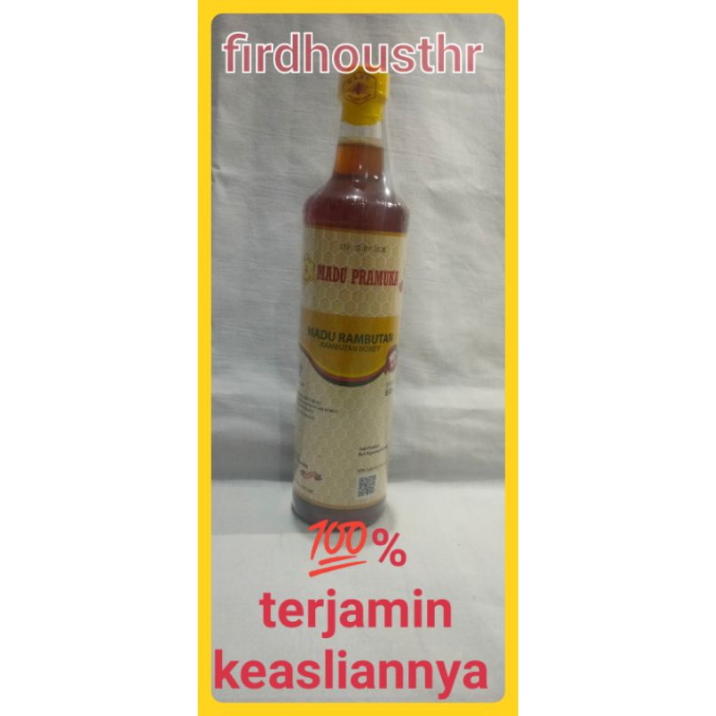 

MADU PRAMUKA RAMBUTAN ASLI 650ml