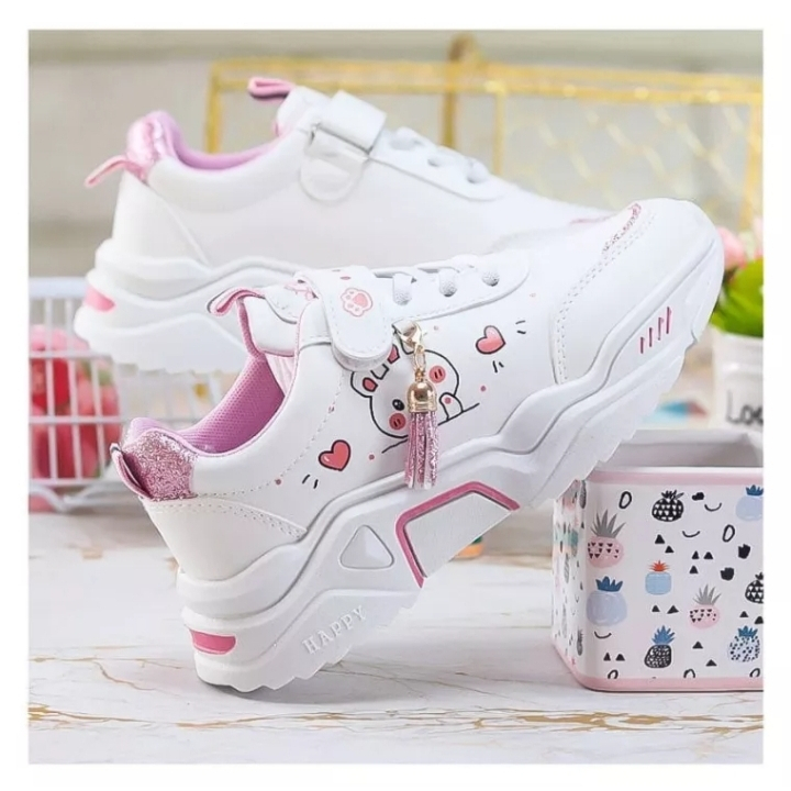 PROMO Sepatu Snaekers Anak Perempuan Cony Putih