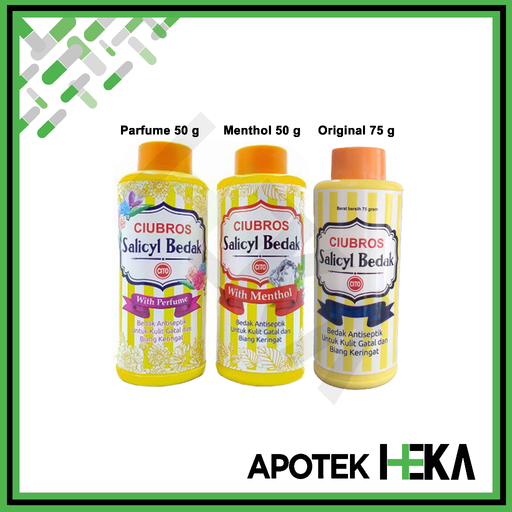 Salicyl Cito Ciubros Bedak Salisilat - Mengatasi Biang Keringat, Gatal (SEMARANG)