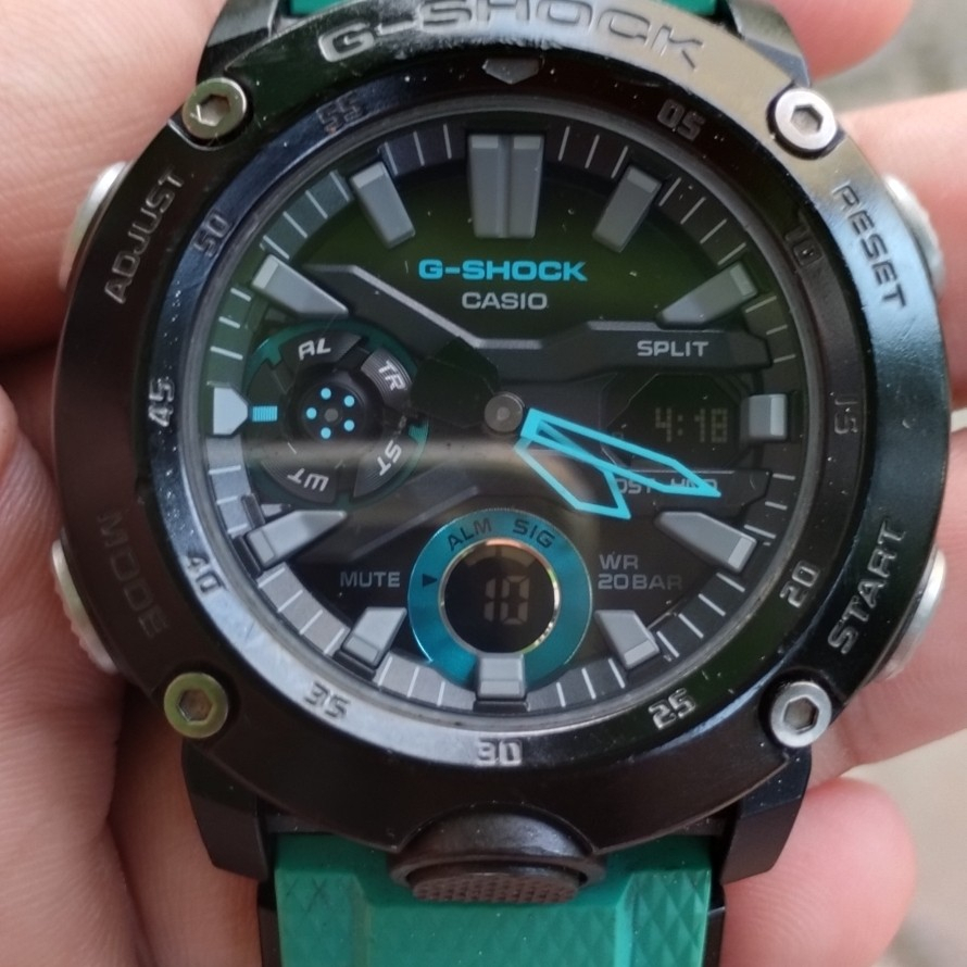 G Shock GA 2000 1A2DR original batangan second