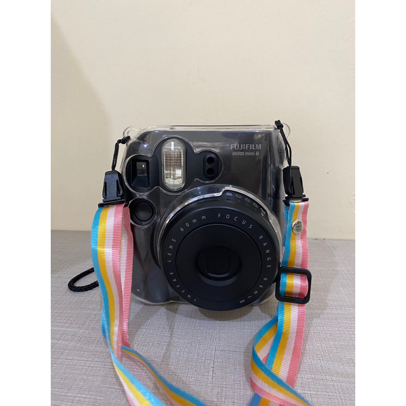 Kamera Polaroid Instax Mini 8 Black Second Preloved Kamera Only With Case