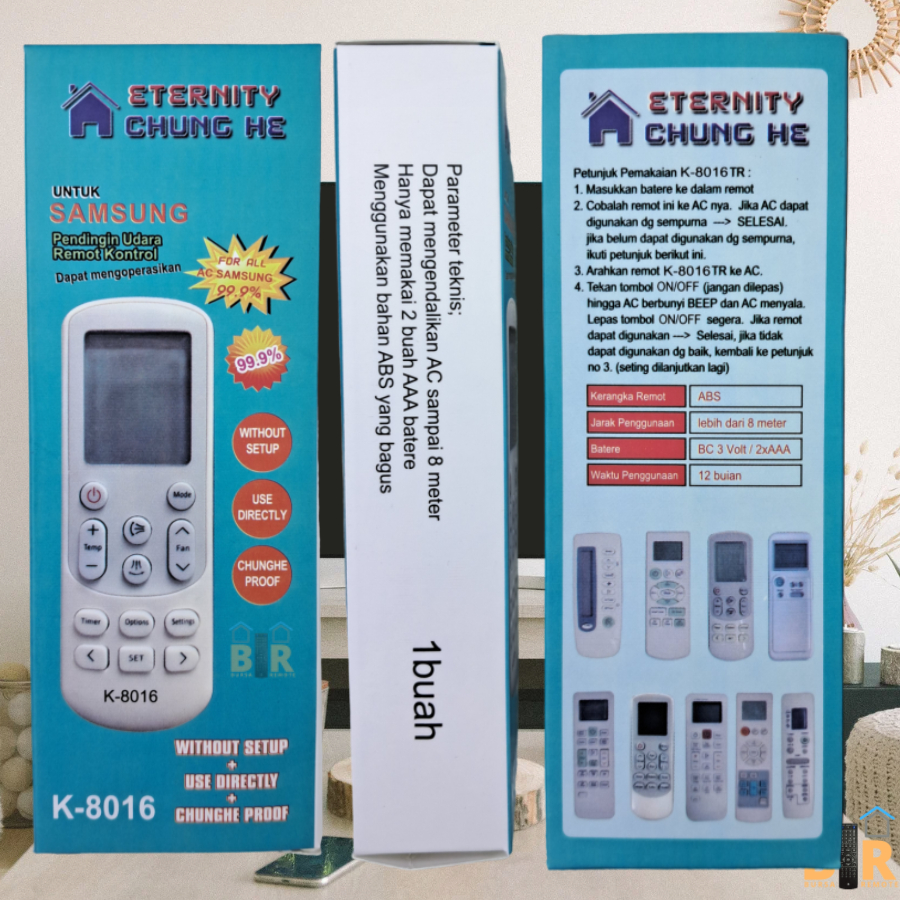 Remot Remote AC SAMSUNG K-8016 OPTION FAST VIRUS DOCTOR MULTI Inverter