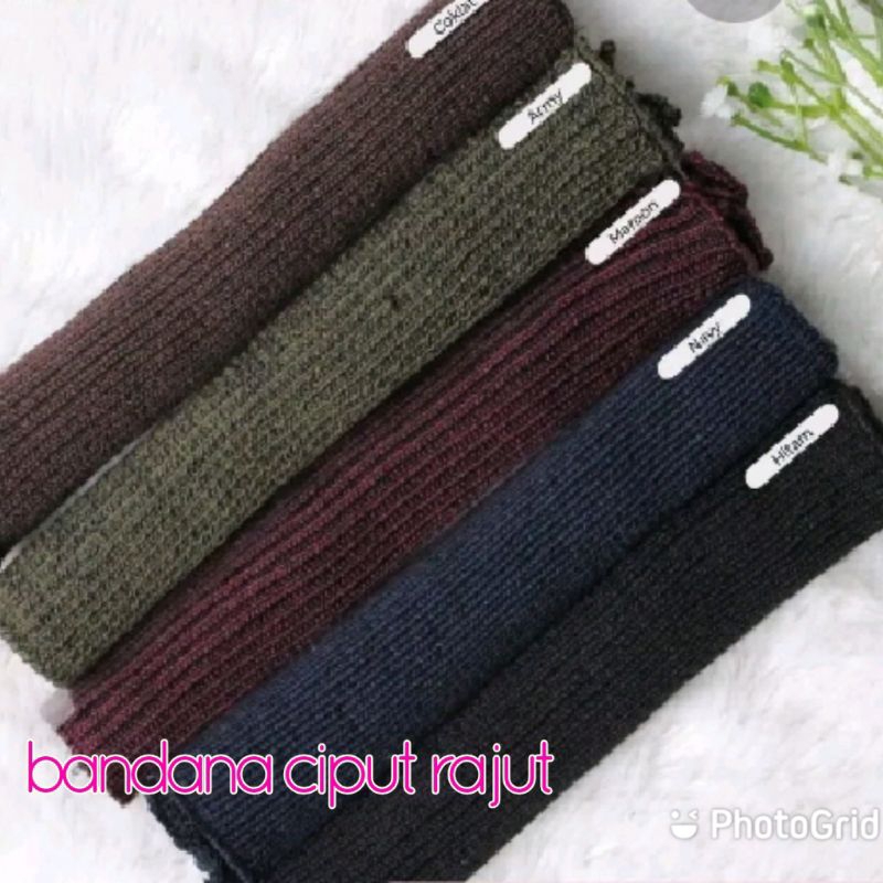 Bandana Ciput Rajut,Dalaman Kerudung,Ciput Hijab