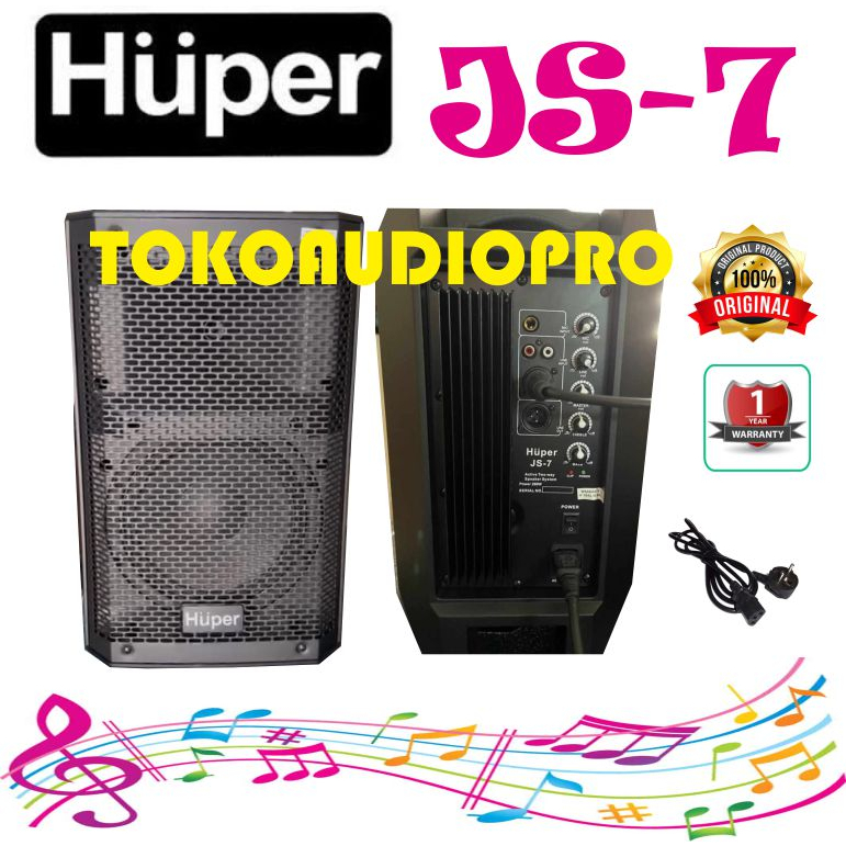 Speaker Aktif Huper JS7 8-Inch Aktif Speaker huper Js-7