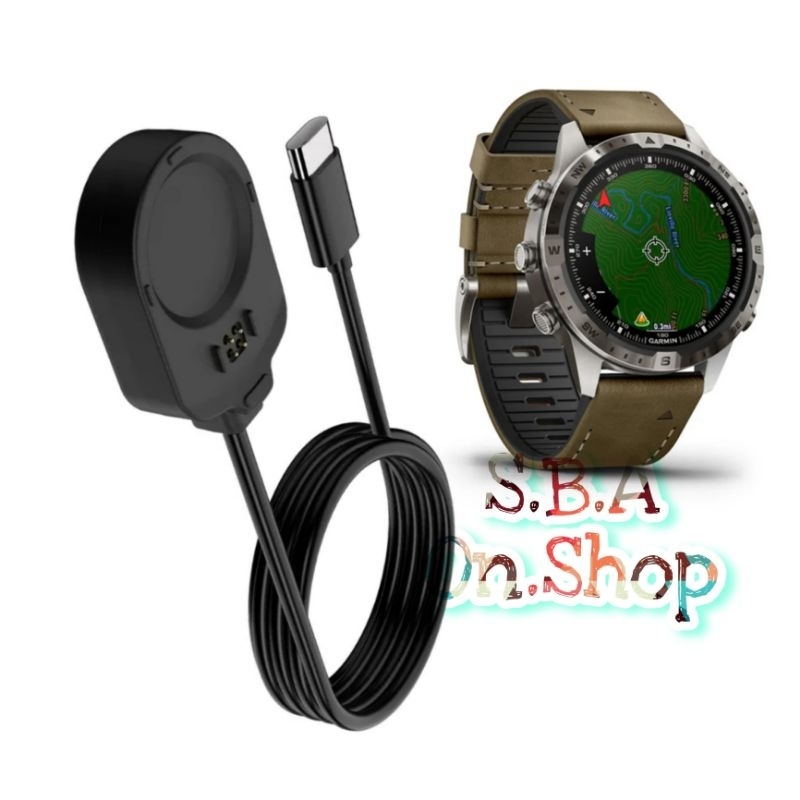 Charger Cable Fast Type Tipe C Cas Casan Garmin Marq 2 Gen Adventurer Charge Cas Casan Jam Tangan Smartwatch