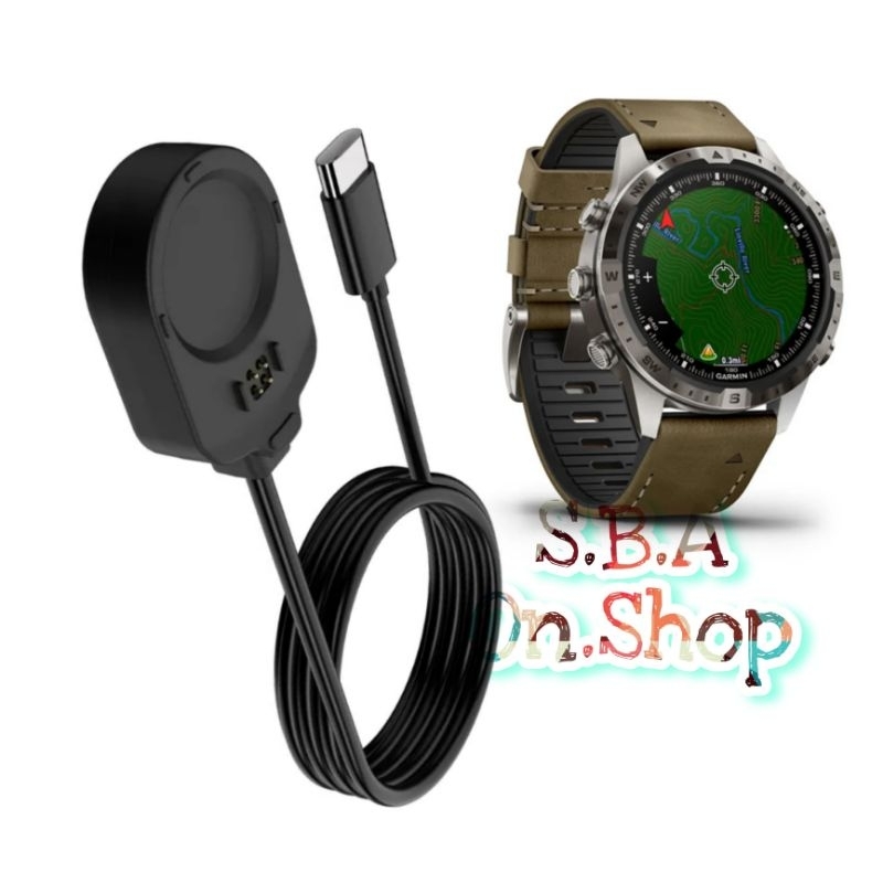Charger Cable Fast Type Tipe C Cas Casan Garmin Marq 2 Gen Adventurer Charge Cas Casan Jam Tangan Sm