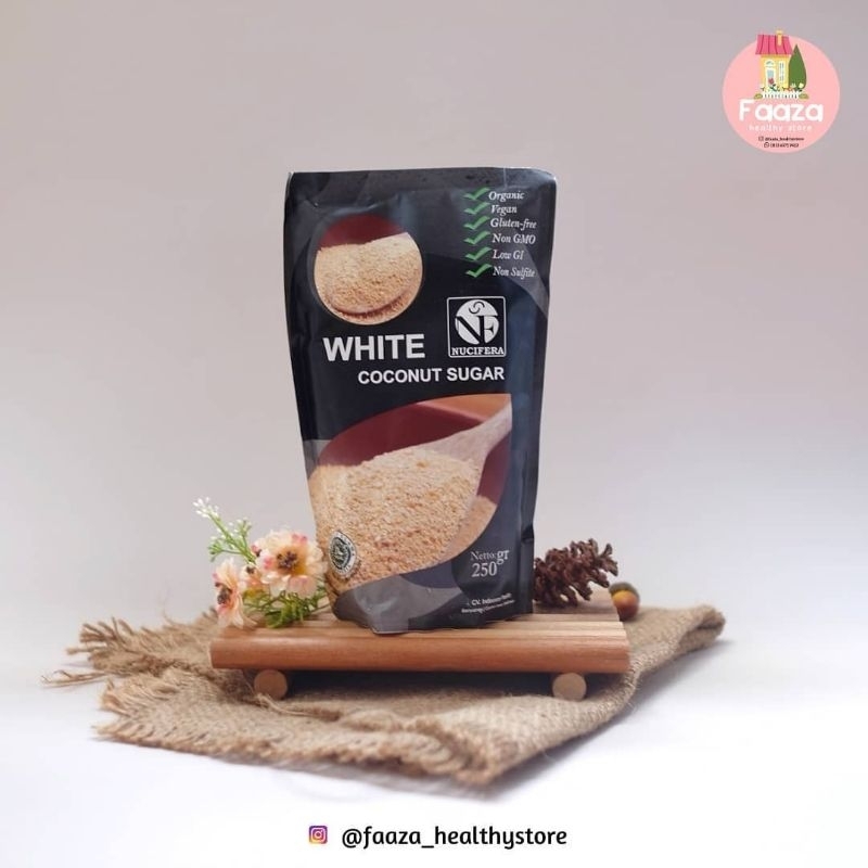 

Nucifera Organic White Coconut Sugar 250gr
