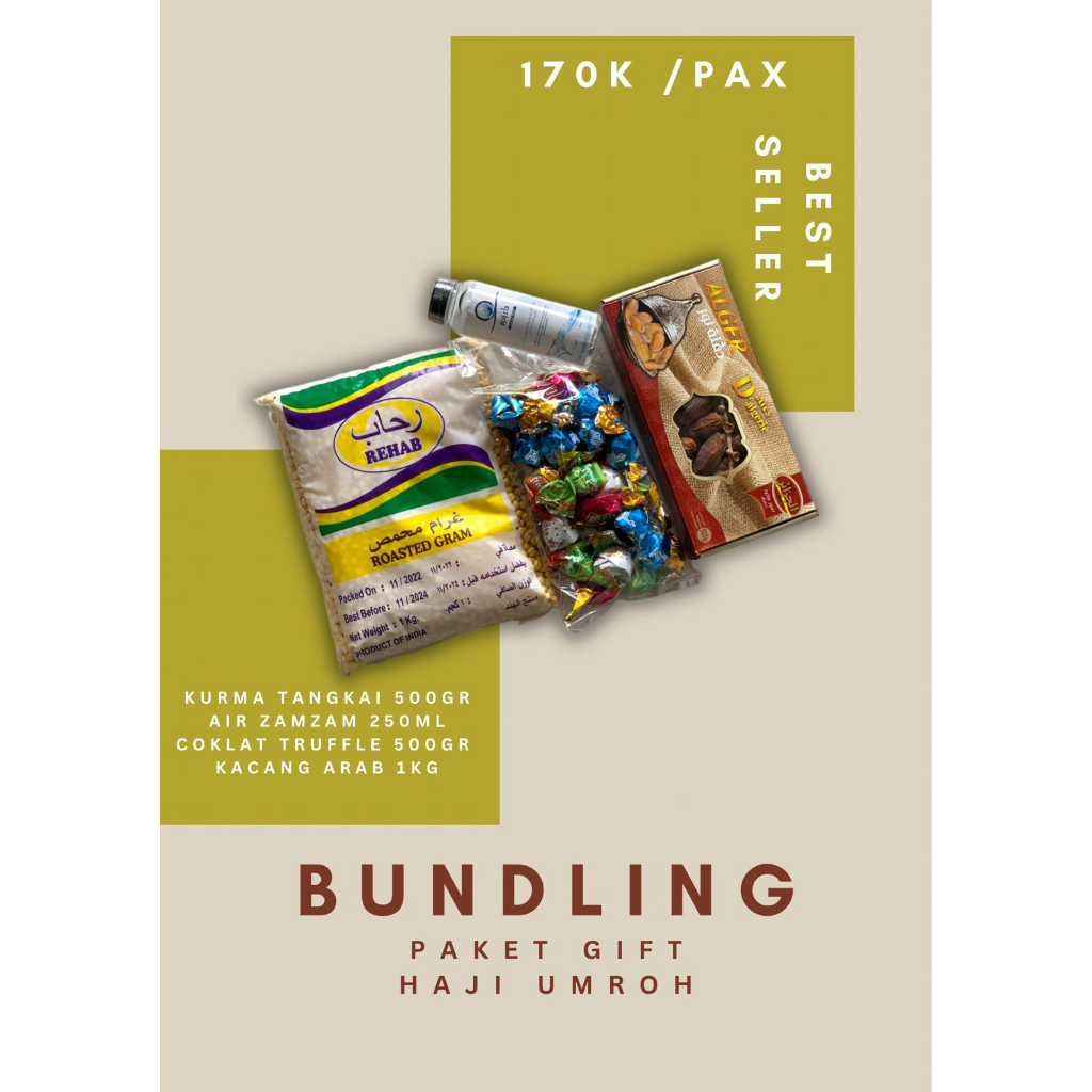 

Paket Bundling Oleh oleh Haji Umroh Bandung Best Seller