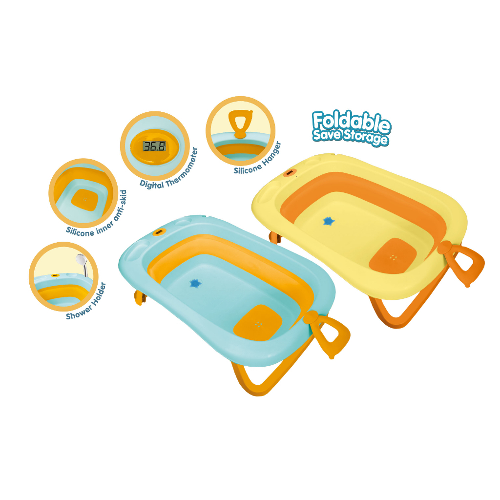 Ember Lipat Babysafe Foldable bathtub BT12