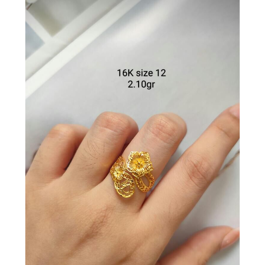 Cincin kendari fashion emas tua cincin bangkok kendari ubs gold 16k 70