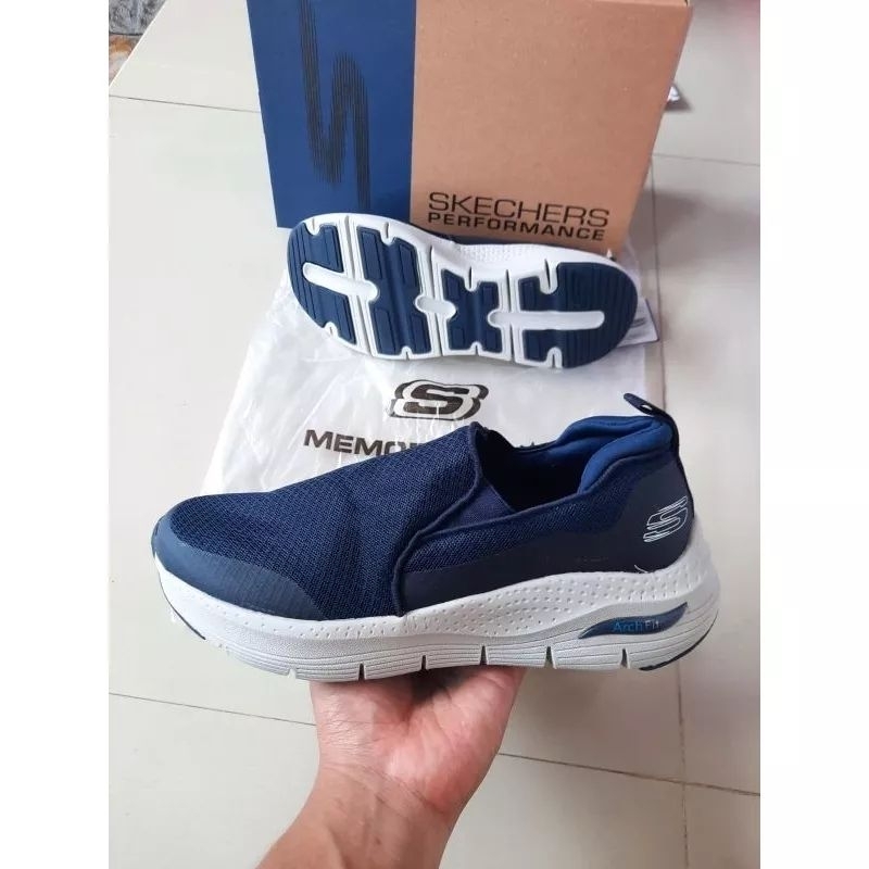 SEPATU PRIA SKECHERS ARCH FIT BALLIN/SKECHERS GO WALK ARCH FIT BALLIN MAN/SKECHERS PRIA ORIGINAL/SNE