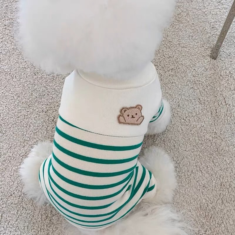 Bongi bear korea stripe pajama