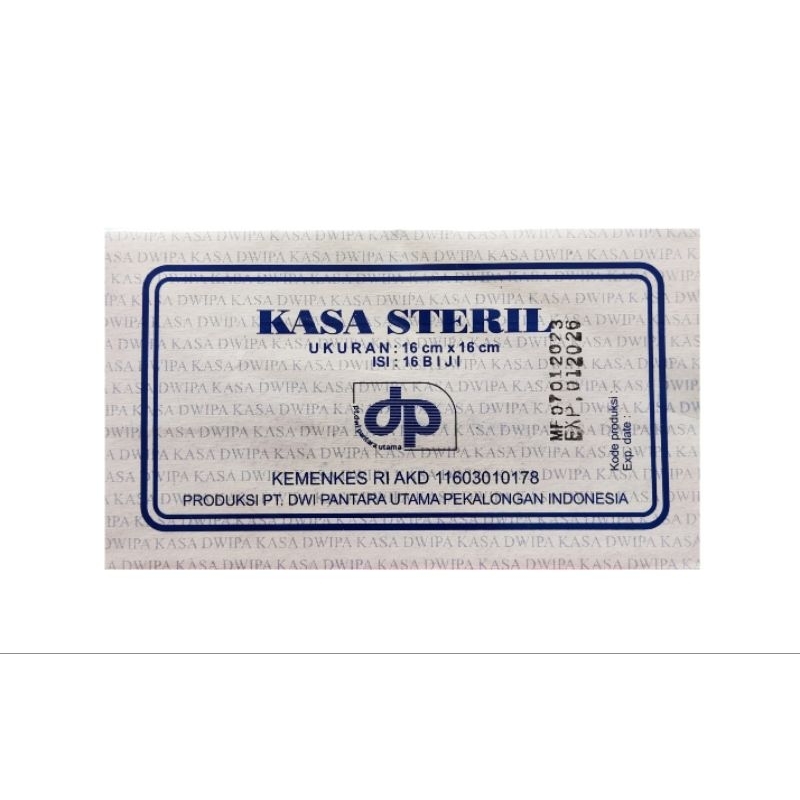 Kasa Steril Dwipa