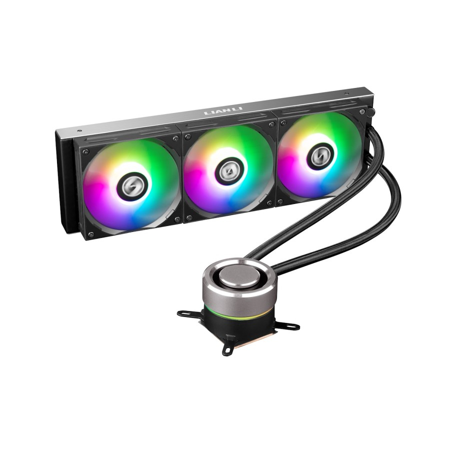 LIAN LI Galahad AIO 360 ARGB BLACK | AIO 360MM CPU Liquid Cooler