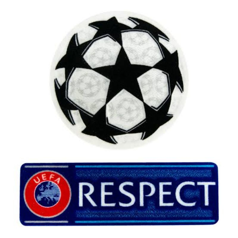 PATCH LIGA CHAMPION / PATCH UCL / PATCH STARBALL / PATCH RESPECT / PATCH UEFA FOUNDATION BAHAN DTF