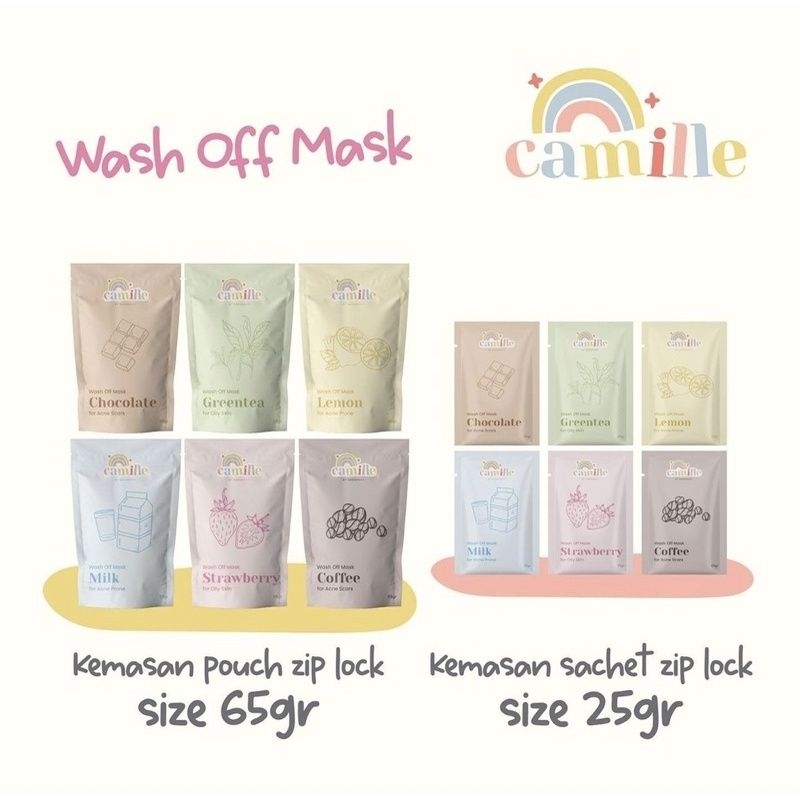 CAMILLE BEAUTY Masker Wajah, Camille Beauty Mask, Masker Camille