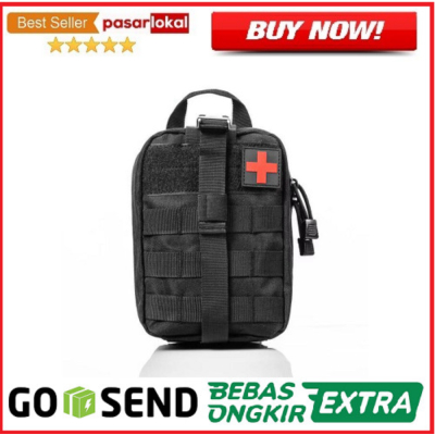 Promo Tas Medis Obat P3K First Aid - Hitam Murah