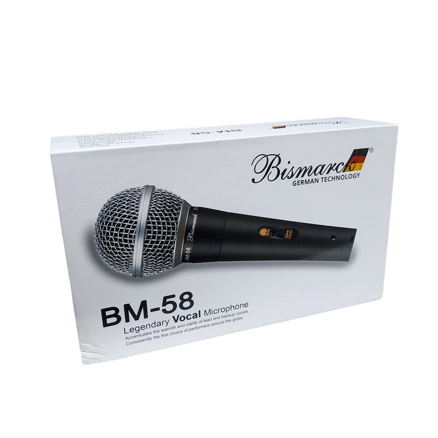 Mic Bismarck Bm-58 Vocal microphone BM58 Original