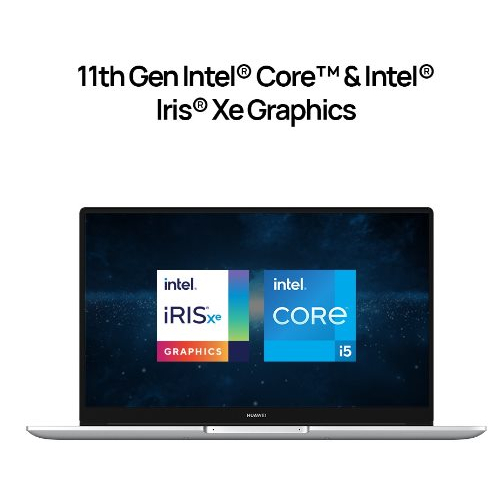 HUAWEI MATEBOOK D14 i5 1135G7 RAM8GB SSD512GB IRIS XE IPS WINDOWS 11 ORIGINAL