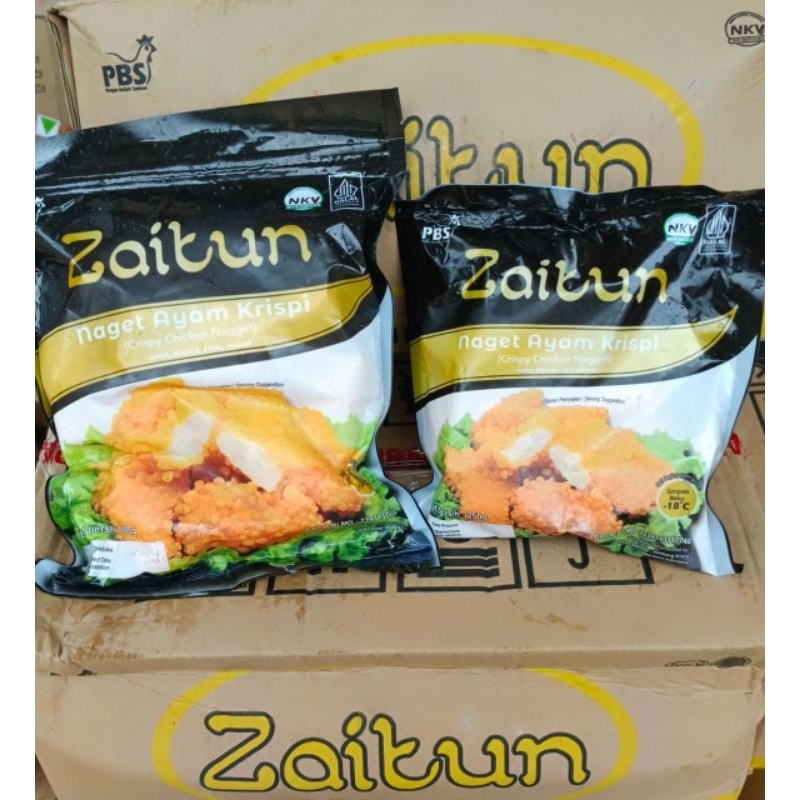 Zaitun Naget Ayam Krispi 250gr