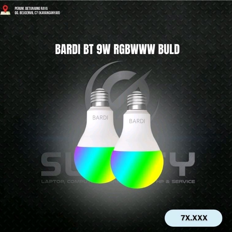 BARDI BT 9W RGBWWW BULB